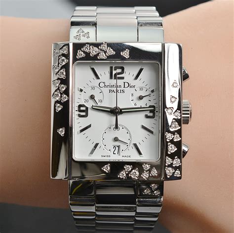 dior watch for men|christian dior riva diamond watch.